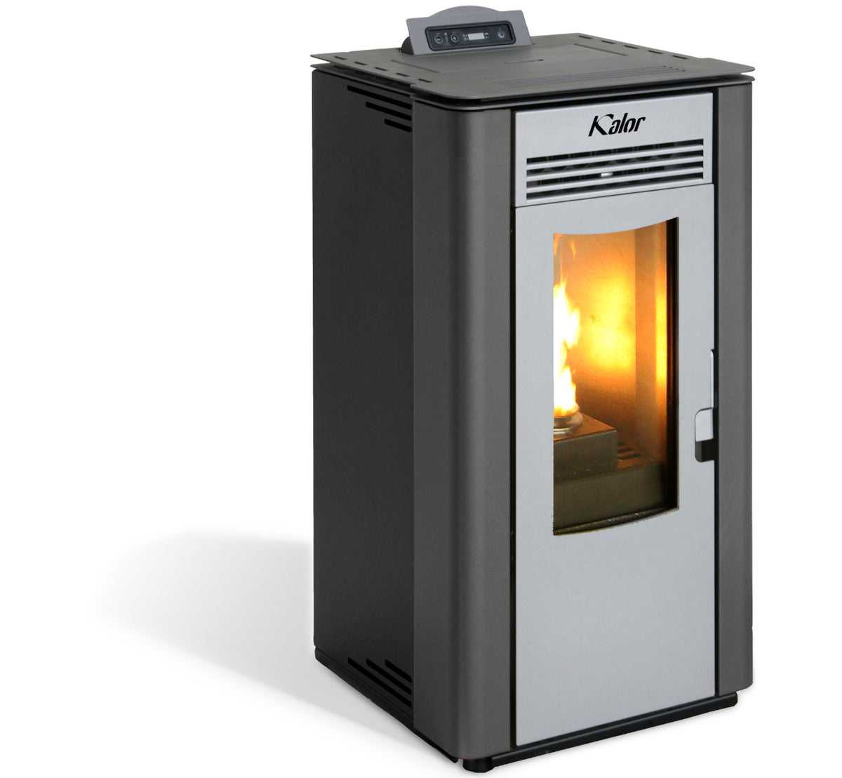 KALOR Pelletofen Perfecta Steel Line Lara 12 schwarz | klimaworld.com