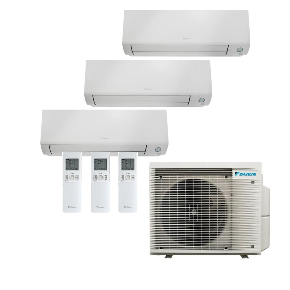 Daikin Klimaanlage Perfera Serie A - 3x CTXM15A + 3MXM40A9 | klimaworld.com