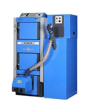 Atmos Platzsparsilo inkl. Förderschnecke 240 Liter - blau für A25 GSP