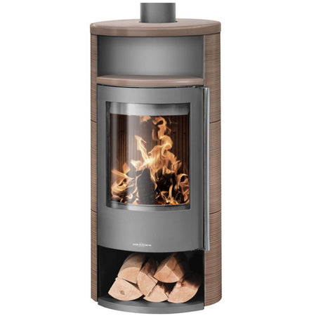 ORANIER | Polar Neo 8 | Kaminofen| Gussgrau | 8.0 kW |Grappa