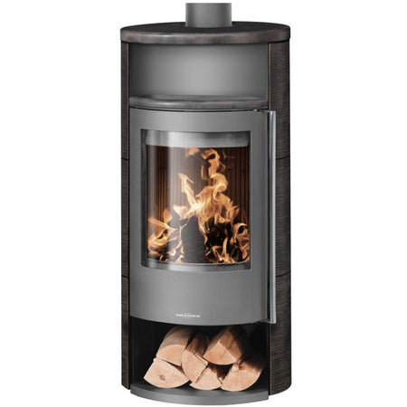 ORANIER | Polar Neo 8 | Kaminofen| Gussgrau | 8.0 kW | Namib