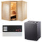 Sentiotec Sauna Komplettset Polaris Large | Home FIN | 5 Pers.