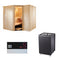 Sentiotec Sauna Komplettset Polaris Large | Concept R | 5 Pers.