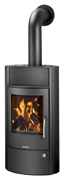 Oranier Kaminofen Pori Aqua 2 Stahl Schwarz | klimaworld.com