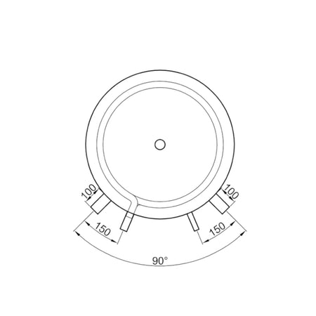 TWL | Pufferspeicher 500 Heizungswasser | 2 Wärmetauscher | 90°