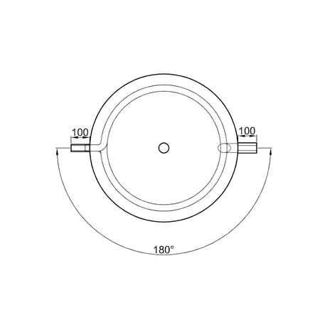TWL | Pufferspeicher 500 Heizungswasser | 1 Wärmetauscher | 180°
