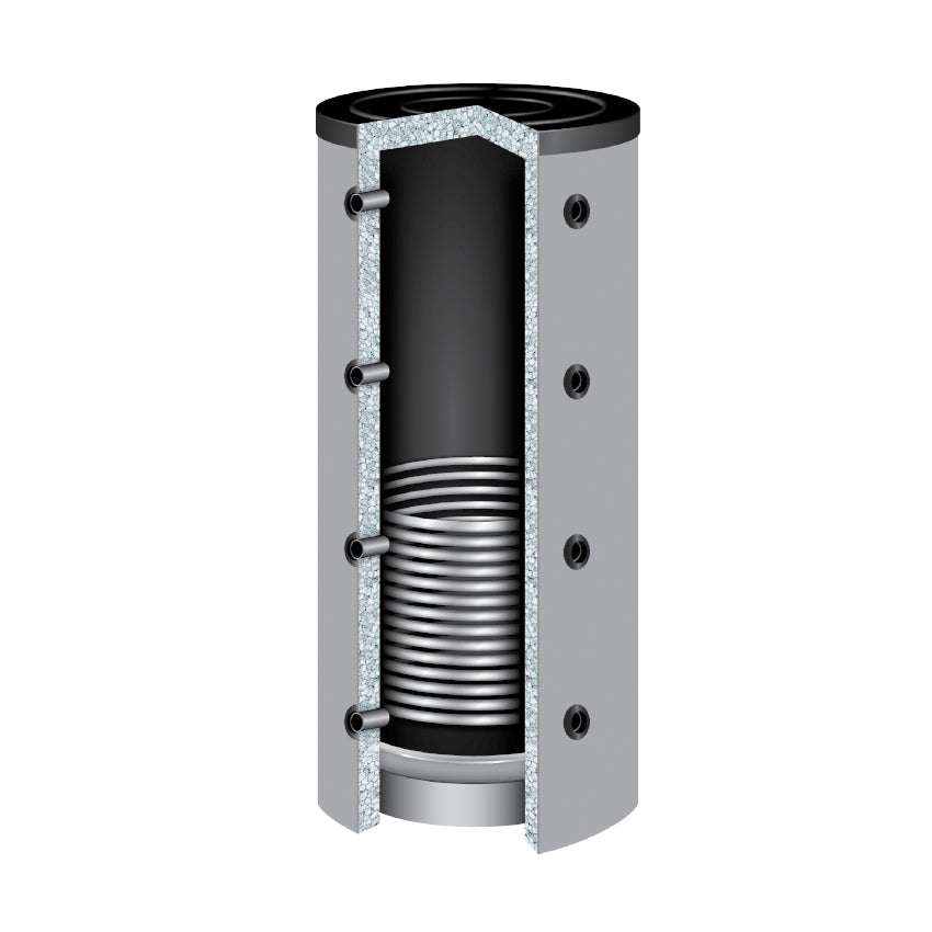 TWL | Pufferspeicher PR | 200 Heizungswasser | 1 Wärmetauscher | 90°