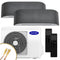 Carrier Multisplit Klimaanlage Set | Premium Line | 2,5 kW + 3,5 kW | Quick-Connect