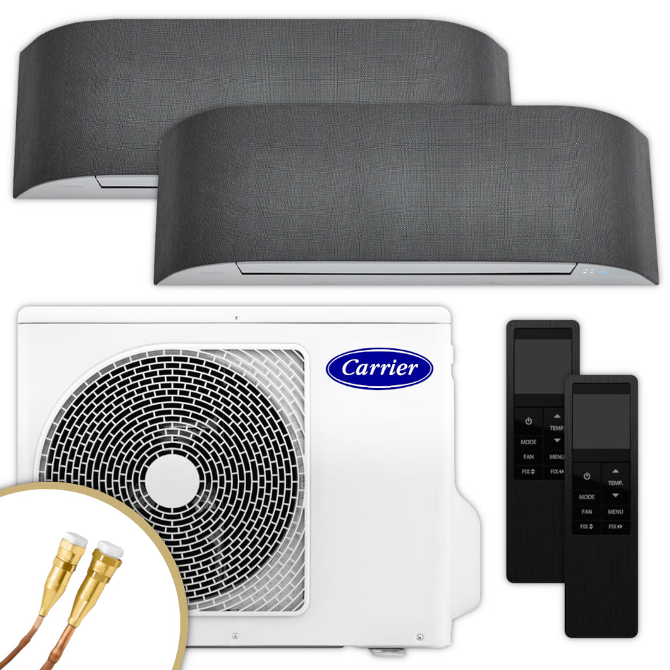 Carrier Multisplit Klimaanlage Set | Premium Line | 3,5 kW + 3,5 kW | Klimaworld.com