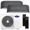 Carrier Multisplit Klimaanlage Set | Premium Line | 3,5 kW + 3,5 kW