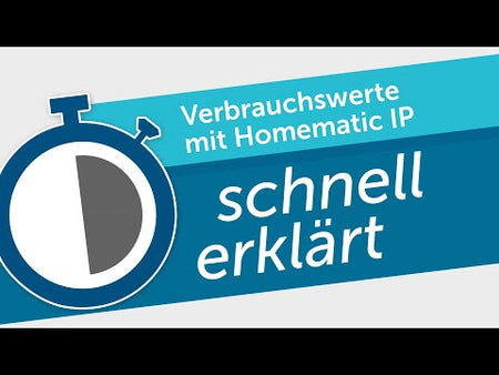 Verbrauchswerte bestimmen - schnell erklärt (Teil 1) | Homematic IP