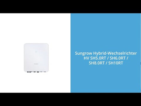 In 2 Min. ausgecheckt: Sungrow Hybrid Wechselrichter