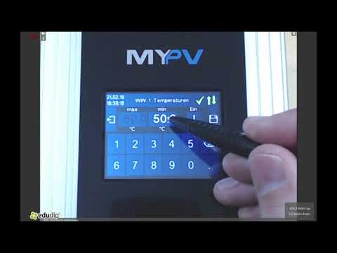 my-PV Praxistipp: ACäTHOR Inbetriebnahme Warmwasser 3 kW