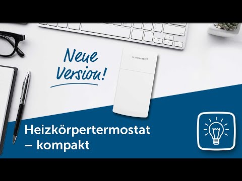 Produktvorstellung: Homematic IP Heizkärperthermostat Kompakt - neue Version