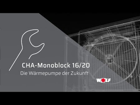 WOLF CHA Monoblock Luft/Wasser-Wärmepumpe 16/20