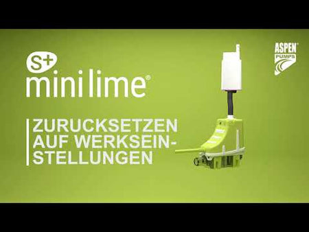 Silent+ Mini Lime Button Operation DE