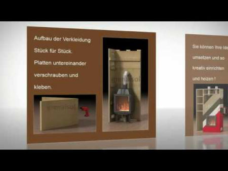 Kaminverkleidung Kaminbausatz selber bauen !!!