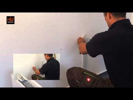 HM Heizkärpermontage mit Federzugkonsolen