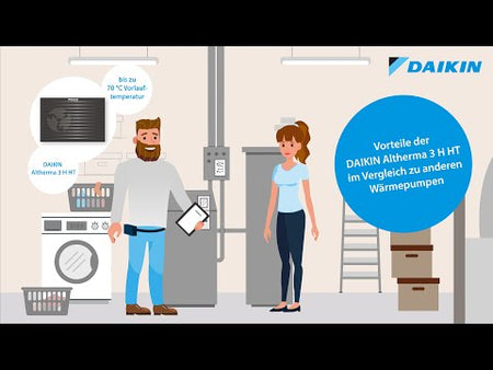 Heizungsmodernisierung: Vorteile mit der Wärmepumpe DAIKIN Altherma 3 H HT