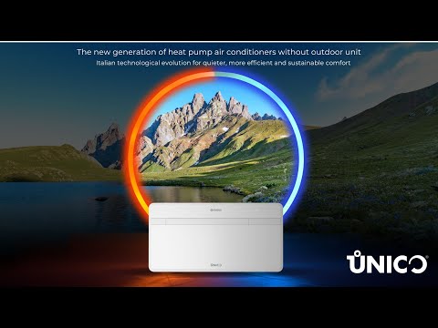 Unico, the new generation of heat pump air conditioners without outdoor unit