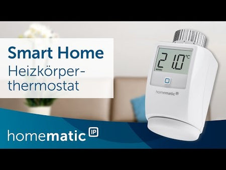 Tutorial: Heizkärperthermostat einrichten und Heizprofile einstellen | Homematic IP