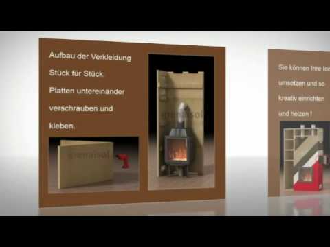 Kaminverkleidung Kaminbausatz selber bauen !!!