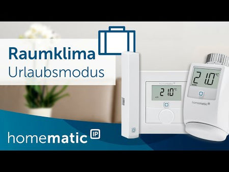 Urlaubsmodus - einfach erklärt | Homematic IP