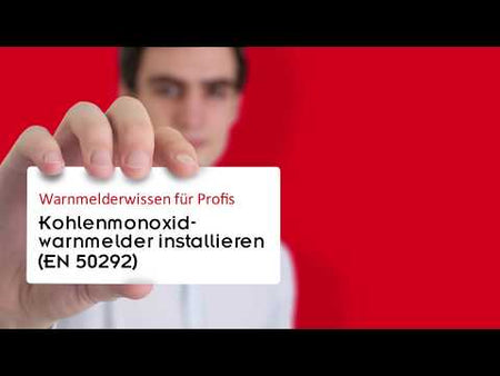 Kohlenmonoxidwarnmelder installieren