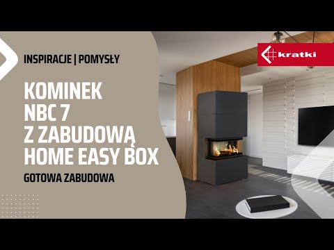 Kamin NBC 7 mit HOME EASY BOX