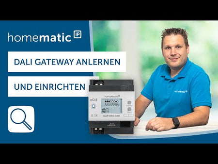 Homematic IP | DALI-Gateway anlernen und einrichten | Tutorial
