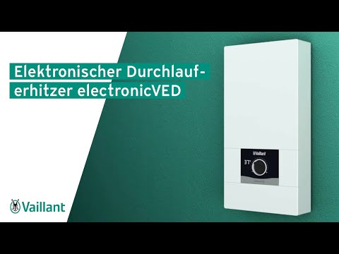 Elektronischer Durchlauferhitzer electronicVED