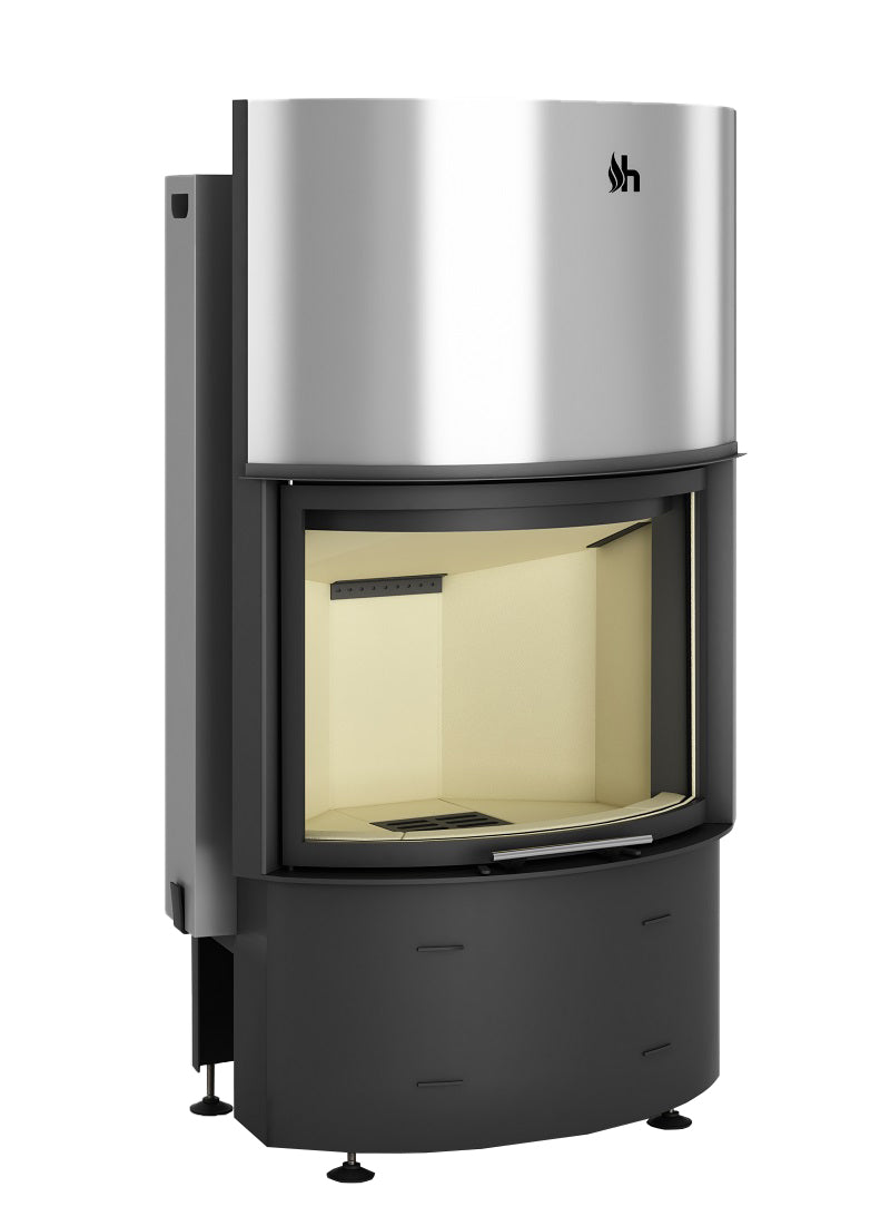 Hajduk Kamineinsatz Prisma KRh| 10 kW| runde Scheibe