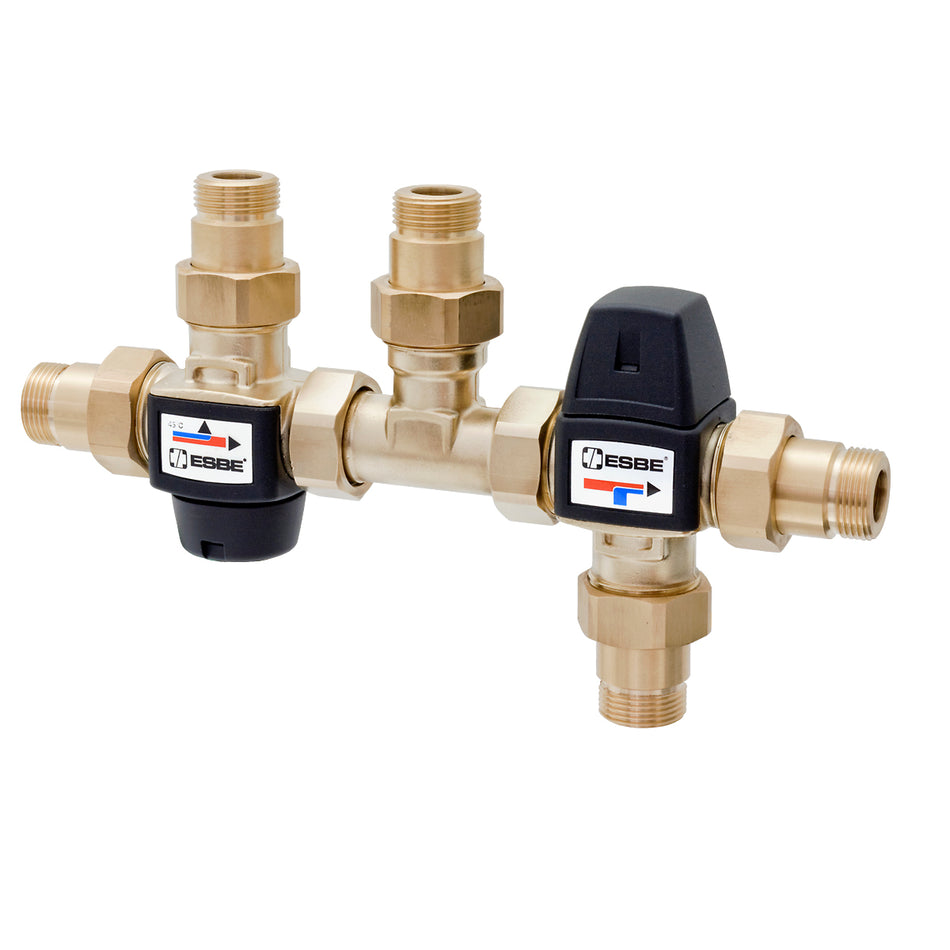 ESBE VMC322 mit Verschraubungsset