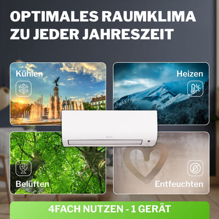 DAIKIN Klimaanlage Wandgerät | Comfora | Klimaworld.com