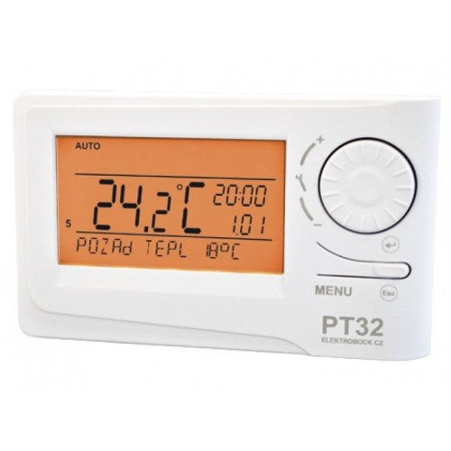 Digitales intelligentes Raumthermostat PT32 mit großem Display