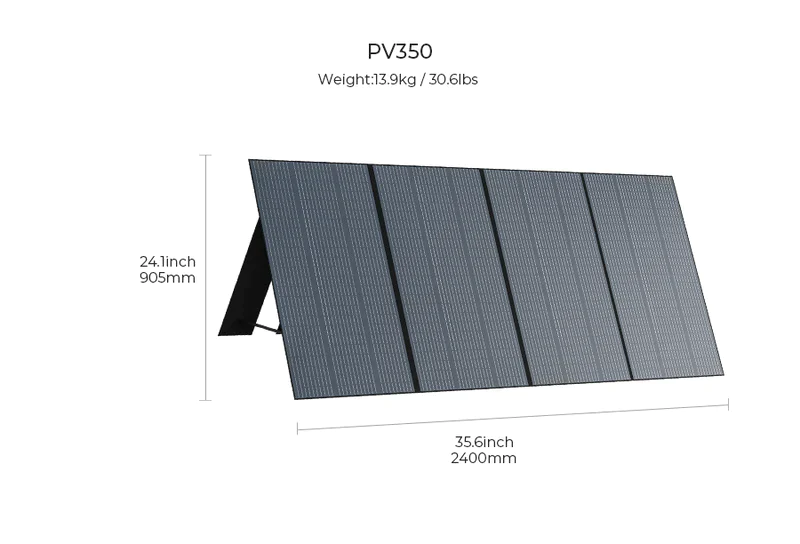 Solarpanel SP350 | faltbar | monokristallin | 350 W | 2