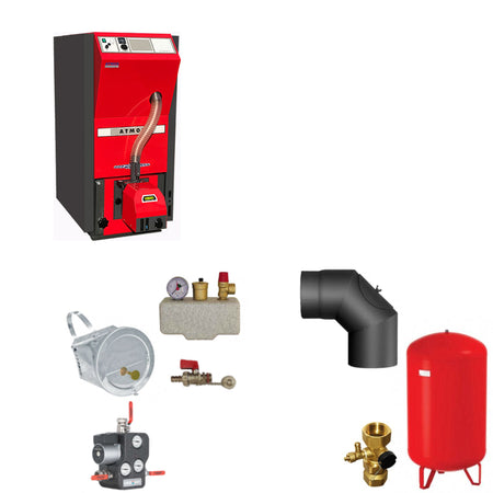 Atmos PX15 Pelletkessel, Komplettset 1 | klimaworld.com