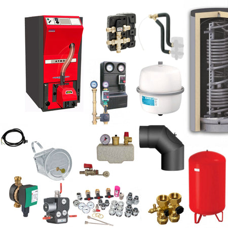 Atmos PX15 Pelletkessel, Komplettset 5 | klimaworld.com