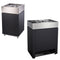 Sentiotec elektr. Saunaofen Qube | Edelstahl/Schwarz| 9 - 36 kW
