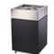 Sentiotec elektr. Saunaofen QUBE-150 | schwarz/edelstahl | 15 kW