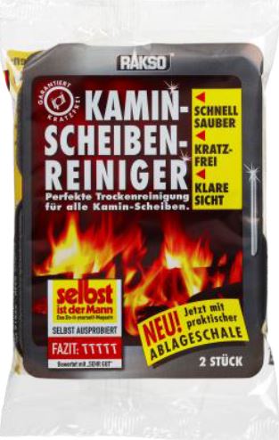 RAKSO Kaminscheibenreiniger