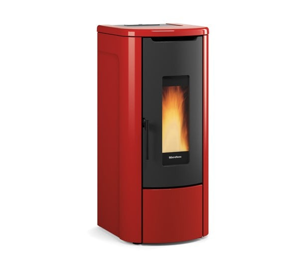 Extraflame Pelletofen Rosanna Idro bordeaux