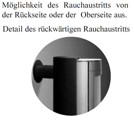 Kaminofen Vogue 6 kW Edilkamin Luftheizer