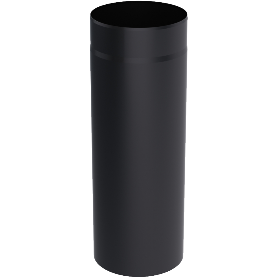 Kratki Rauchrohr für Kaminöfen | 150 DN x 0,5 m | RS150/0,5