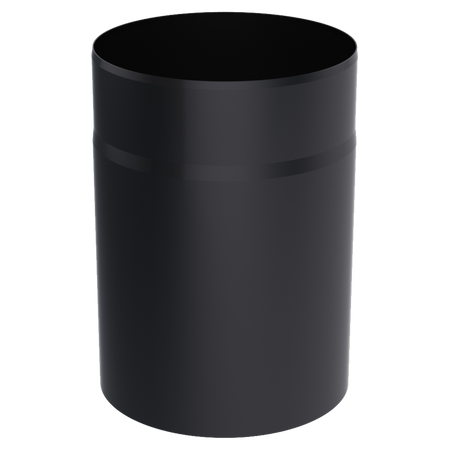 Kratki Rauchrohr für Kaminöfen | 220 DN x 0,25 m | RS220/0,25 ➔ Klimaworld.com