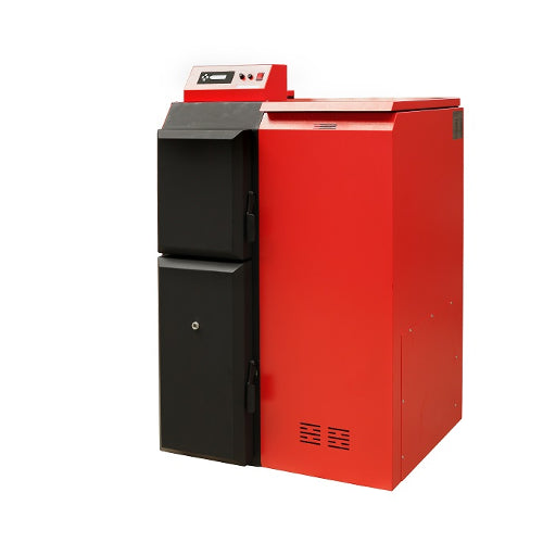 ThermoFlux Pelletheizung Pelling 25 ECO | 135 Kg, Behälter rechts | Klimaworld.com