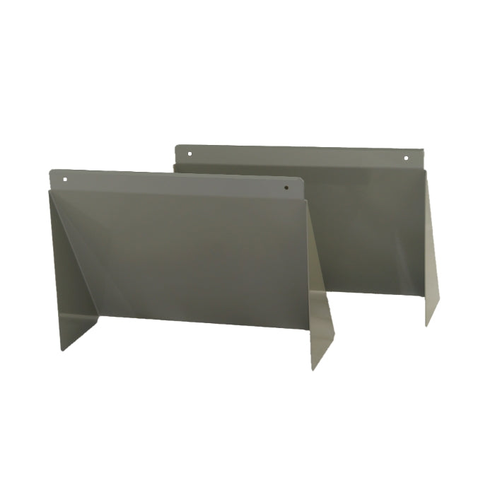 Unico Regenhaube für Außengitter  2 Stück