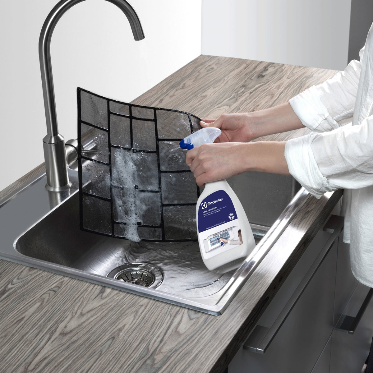 Anwendung am Staubfilter