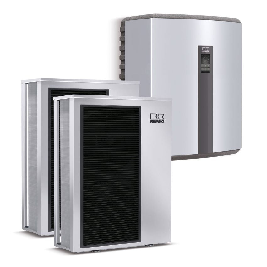 REMKO | Luft/Wasser-Wärmepumpe | Smart WKF 170 Duo | 24-32 kW