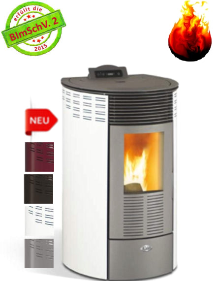 KALOR Pelletkaminofen Redonda Basci Line Mod. 8 mit 7 kW
